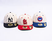 Kšiltovka New Era - MLB Retro Linen Pinstripe 59FIFTY Retro Crown - St. Louis Cardinals - Team Color