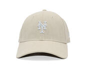 Kšiltovka New Era - MLB Soft Cord 9FORTY - NY Mets - Stone