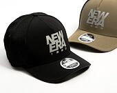 Kšiltovka New Era - Branded Reflective 9FORTY M-CROWN A-Frame Trucker - Black