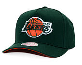Kšiltovka Mitchell & Ness - NBA - Emerald Slam - Los Angeles Lakers - Green/Orange