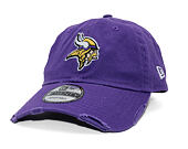 Kšiltovka New Era - NFL Wash & Distressed 9TWENTY - Minnesota Vikings - Purple