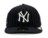 Kšiltovka New Era - MLB Moon Cooperstown 59FIFTY - NY Yankees - White And Navy Pinstripe