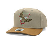 Kšiltovka Brixton - Opal C Np Mp Snapback - Sand/Dark Khaki