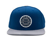 Kšiltovka Brixton - Oath Iii Snapback - Blue/Light Grey