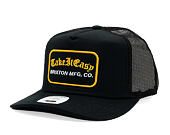 Kšiltovka Brixton - Take It Easy C Np Mp Trucker - Washed Black