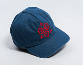 Kšiltovka Brixton - Lola Embroidered Lp Adj - Light Washed Denim