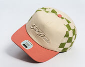 Kšiltovka Brixton - Slow Down Mp Snapback - Sublime Green Gingham/Whitecap