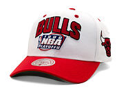 Kšiltovka Mitchell & Ness - Post Season - NBA - Chicago Bulls - White