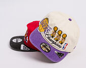 Kšiltovka New Era - NBA "Hardwood Classic Champions" 19TWENTY - LA Lakers - Chrome White / Team Colo