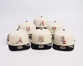 Kšiltovka New Era - MLB "American Flag" 9FIFTY - Arizona Diamondbacks - Chrome White