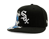 Kšiltovka New Era - MLB "Tidal Wave" 59FIFTY - Chicago White Sox - Black