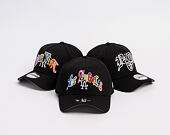 Kšiltovka New Era - MLB "Letter" 9FORTY A-Frame - LA Dodgers - Black