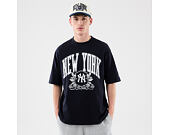 Triko New Era - MLB Arch Graphic Oversized Tee - NY Yankees - Navy