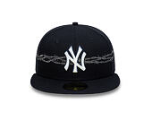 Kšiltovka New Era - MLB Icon 59FIFTY - NY Yankees - Navy