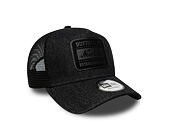 Kšiltovka New Era - Branded Patch Denim 9FORTY A-Frame Trucker - Black
