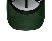Dětská Kšiltovka New Era - Branded Oval Patch 9FORTY A-Frame Trucker - Cilantro Green / Soft Grass