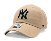 Kšiltovka 47 Brand MLB Clean Up - NY Yankees - Khaki