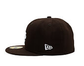 Kšiltovka New Era - MLB Seasonal 59FIFTY - Oakland Athletics - Burnt Wood - Brown