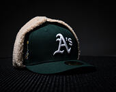 Kšiltovka New Era - MLB World Series Dog-Ear 59FIFTY - Oakland Athletics - Green