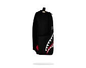 Batoh Sprayground - Shark Central Black Embroidered Shark Backpack