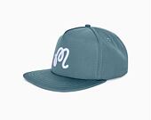 Kšiltovka Malbon - M Snapback - Aegean Blue