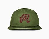Kšiltovka Malbon - Velasco Snapback - Chive