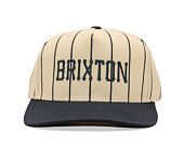 Kšiltovka Brixton - Homerun Snapback - Off White/Washed Navy