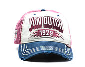 Kšiltovka Von Dutch - Baseball - Embroidery - Red / Navy