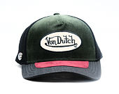 Kšiltovka Von Dutch - Trucker - Bi-Material Visor Patch - Green