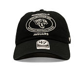 Kšiltovka '47 Brand - NFL Circle Tone CLEAN UP - Jacksonville Jaguars - Black