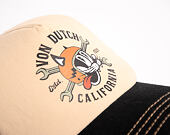 Kšiltovka Von Dutch - Trucker - Print - Black