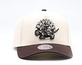 Kšiltovka Mitchell & Ness - NBA Brown And Cream Pro Snapback Hwc - Toronto Raptors - Cream
