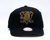 Kšiltovka Mitchell & Ness - NHL Black And Gold Pro Snapback Vntg - Anaheim Ducks - Black