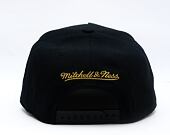 Kšiltovka Mitchell & Ness - NHL Black And Gold Pro Snapback - Chicago Blackhawks - Black