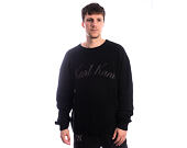 Mikina Karl Kani - KK Script Knit Oversized Crew - Black