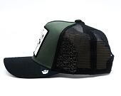 Dětská kšiltovka Goorin - Bandit Trucker Mini - Raccoon - Palm / Black