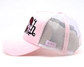 Dámská Kšiltovka Von Dutch - Trucker - Love Patch - Light Pink