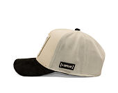 Kšiltovka Capslab - Tom & Jerry Trucker - Tom Line Art Suede Visor - Off White / Black