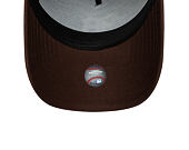 Kšiltovka New Era - MLB Suede Visor 9FORTY A-Frame - Detroit Tigers - Navy / Chestnut Brown