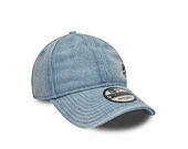 Kšiltovka New Era - MLB Washed Denim Pin 9TWENTY - NY Yankees - Pastel Blue