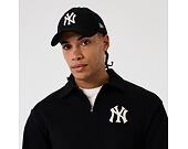 Mikina New Era - MLB Quarter Zip - NY Yankees - Black