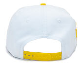 Kšiltovka New Era New York Yankees White/Yellow Pop Leabas Snapback