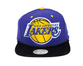 Kšiltovka Mitchell & Ness Viscord Los Angeles Lakers Team Colors Snapback