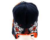 Beranice New Era Trapper Snowflake Chicago Bears Team Colors
