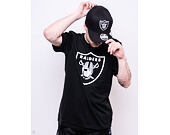 Triko New Era Essential NFL Team Logo Tee Oakland Raiders Black