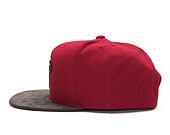 Kšiltovka Mitchell & Ness Dark Agent Miami Heat Red Snapback