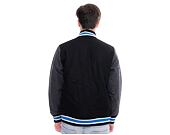 Bunda New Era FF Varsity Black/Blue Logo