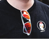 Sluneční Brýle Oakley Sliver XL Matte Clear / Torch Iridium - OO9341-09