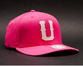 Kšiltovka UPFRONT United Baseball Dark Pink Snapback