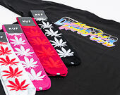 Ponožky HUF Plantlife Lite Crew Black